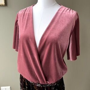 Velvet Zara drape body suit